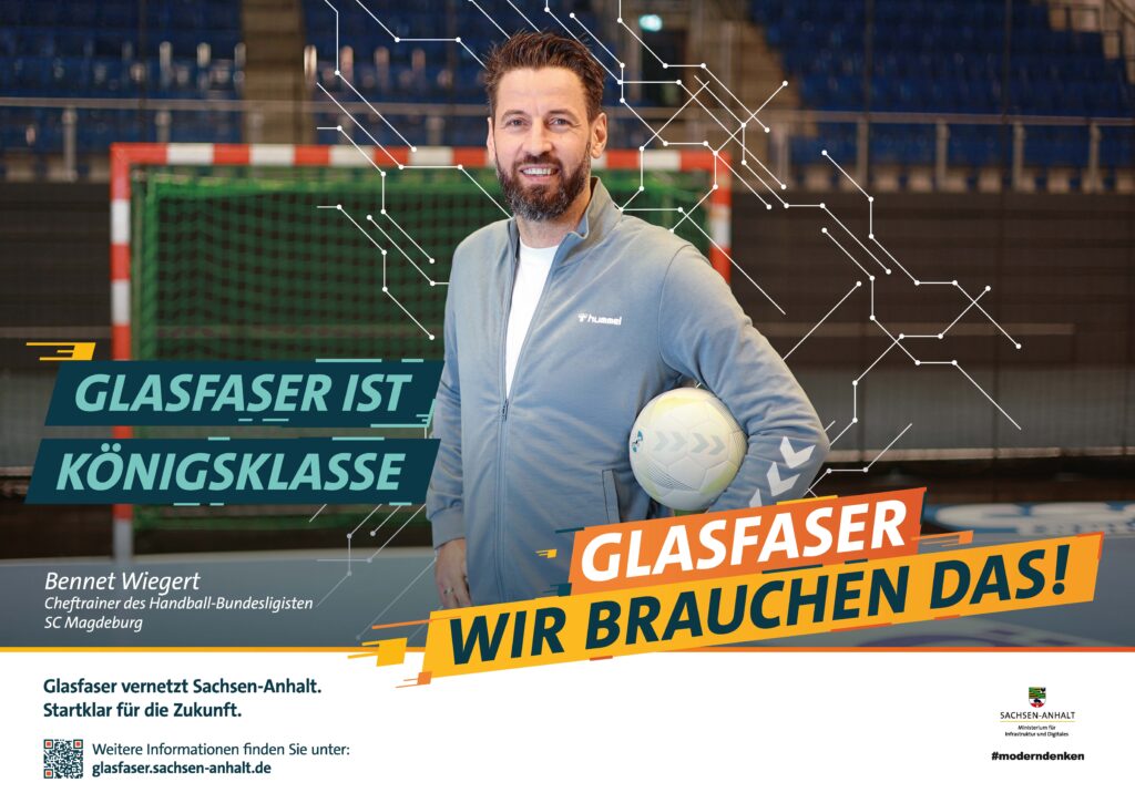 Glasfaserkampagne mit Bennet Wiegert
