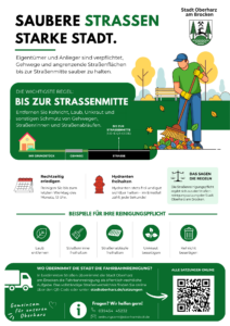 Flyer Straßenreinigung